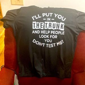 Shirt is brand new in a bag size is xtra large